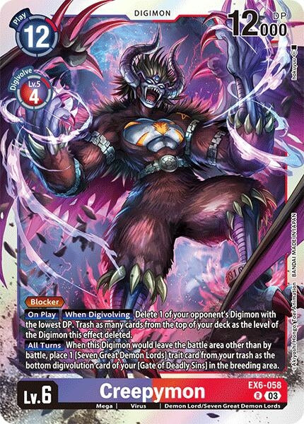 Image for Creepymon - Digimon Card Game