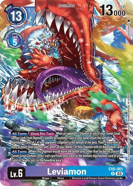 Image for Leviamon - Digimon Card Game