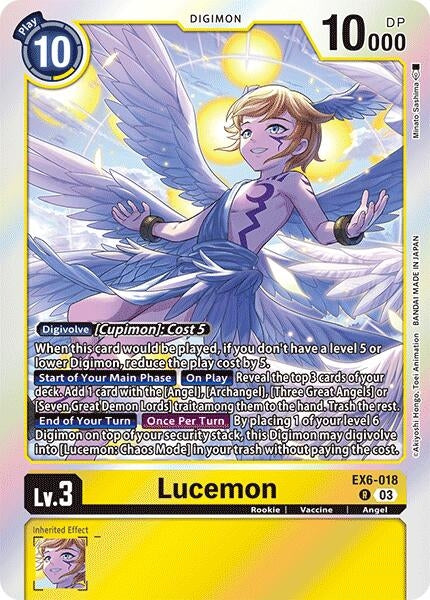 Image for Lucemon - Digimon Card Game