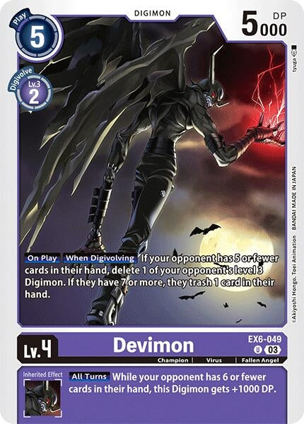Image for Devimon - Digimon Card Game