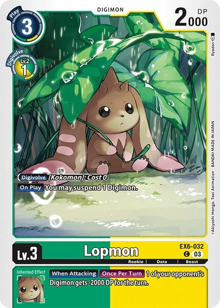 Image for Lopmon - Digimon Card Game