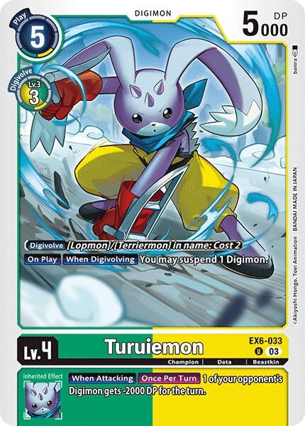 Image for Turuiemon - Digimon Card Game