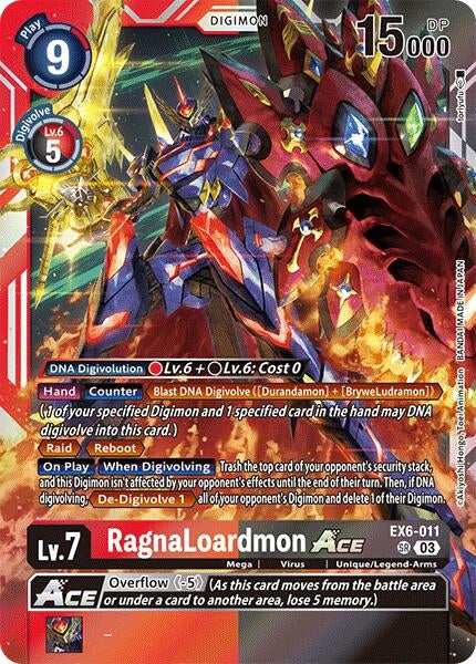 Image for RagnaLoardmon ACE - Digimon Card Game