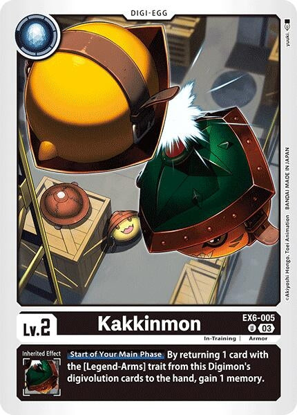 Image for Kakkinmon - Digimon Card Game