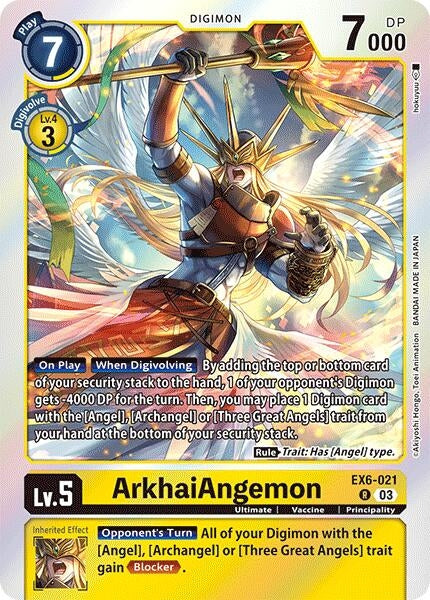 Image for ArkhaiAngemon - Digimon Card Game