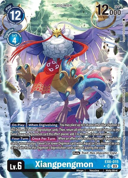 Image for Xiangpengmon (Alternate Art) - Digimon Card Game