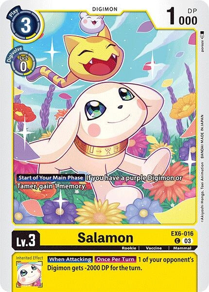 Image for Salamon - Digimon Card Game