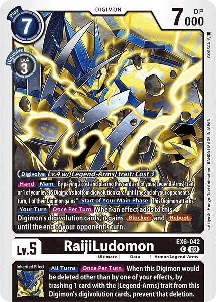 Image for RaijiLudomon - Digimon Card Game