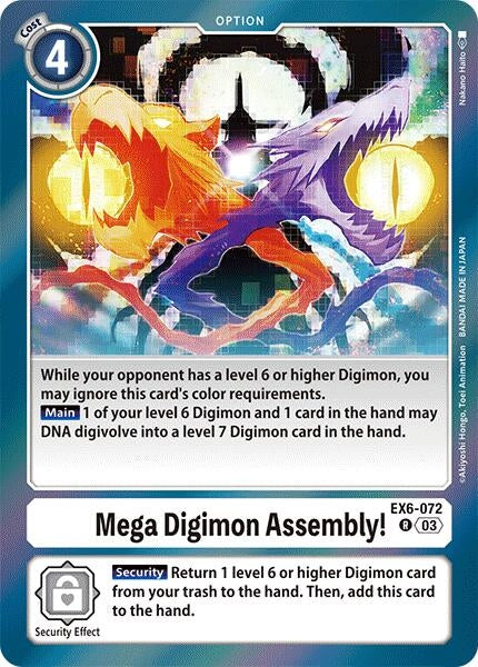 Image for Mega Digimon Assembly! - Digimon Card Game
