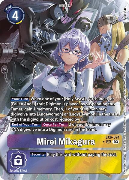 Image for Mirei Mikagura (Alternate Art) - Digimon Card Game