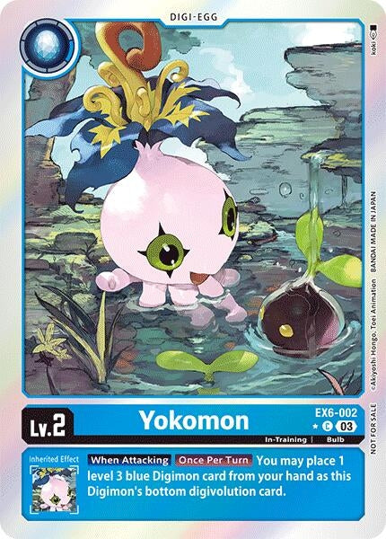 Image for Yokomon (Box Promotion Pack: Infernal Ascension) - Digimon Card Game