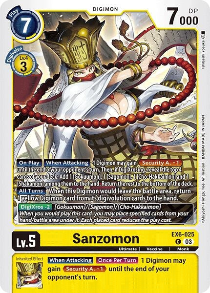 Image for Sanzomon - Digimon Card Game