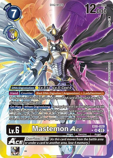 Image for Mastemon ACE (Alternate Art) - Digimon Card Game