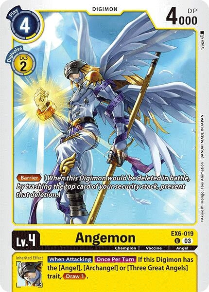 Image for Angemon - Digimon Card Game