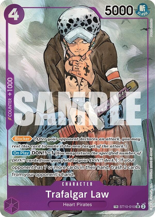 Image for Trafalgar Law (010) (TR) - One Piece Card Game