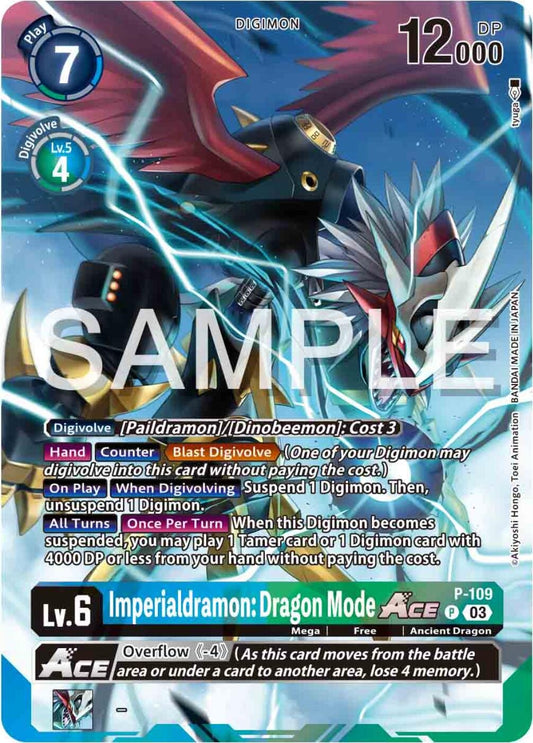 Image for Imperialdramon: Dragon Mode ACE - P-109 (Digimon Adventure 02: The Beginning Set) - Digimon Card Game
