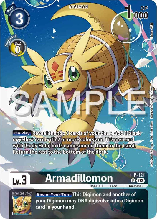 Image for Armadillomon - P-121 (Digimon Adventure 02: The Beginning Set) - Digimon Card Game