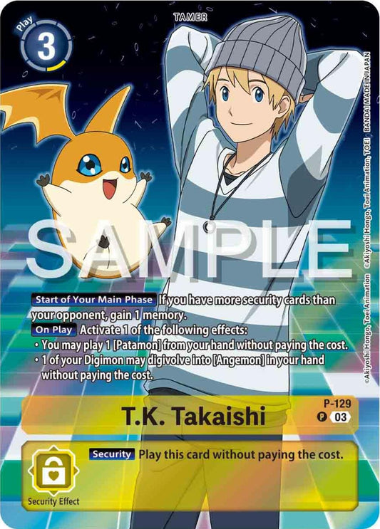 Image for T.K. Takaishi - P-129 (Digimon Adventure 02: The Beginning Set) - Digimon Card Game