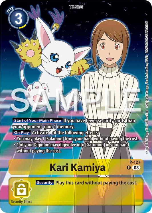 Image for Kari Kamiya - P-127 (Digimon Adventure 02: The Beginning Set) - Digimon Card Game