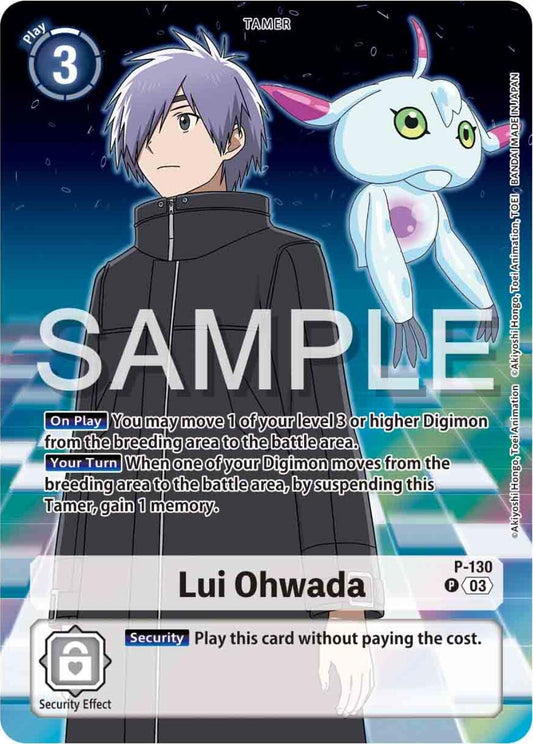 Image for Lui Ohwada - P-130 (Digimon Adventure 02: The Beginning Set) - Digimon Card Game