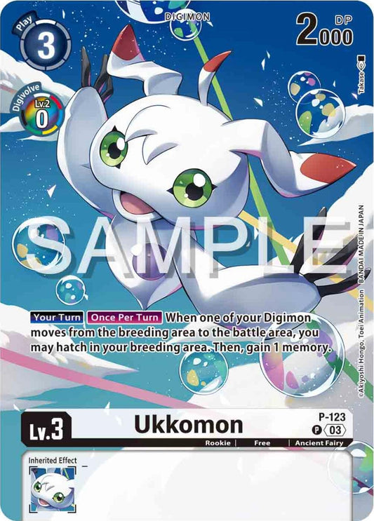Image for Ukkomon - P-123 (Digimon Adventure 02: The Beginning Set) - Digimon Card Game