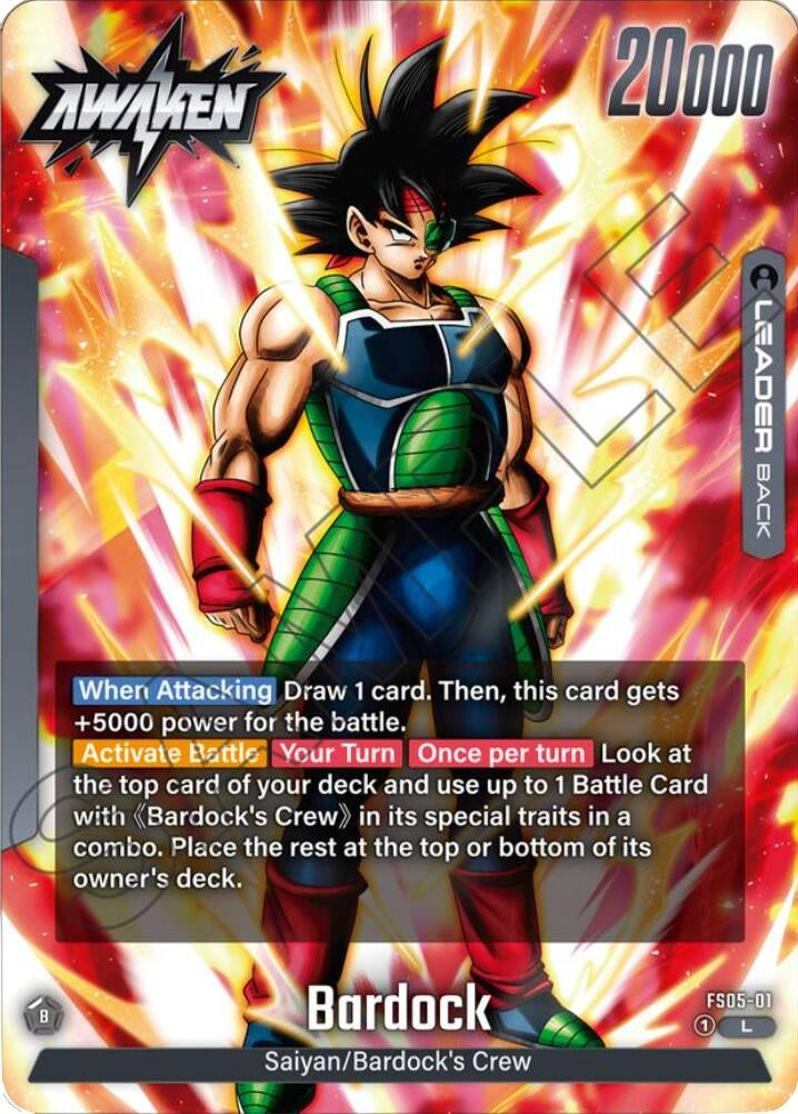 Image for Bardock - FS05-01 - Dragon Ball Super: Fusion World