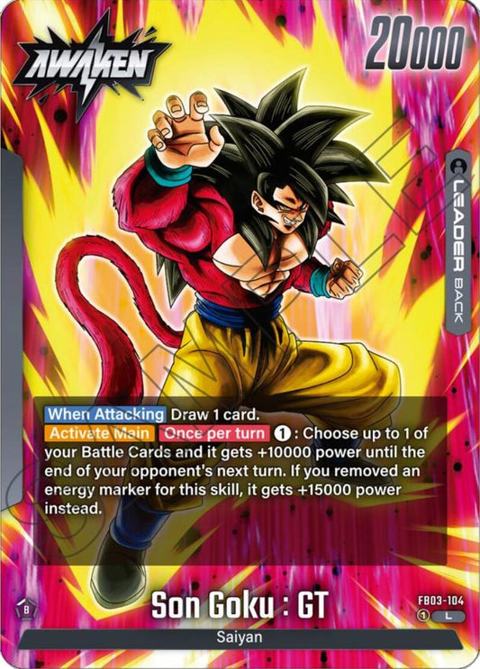 Image for Son Goku : GT - FB03-104 - Dragon Ball Super: Fusion World