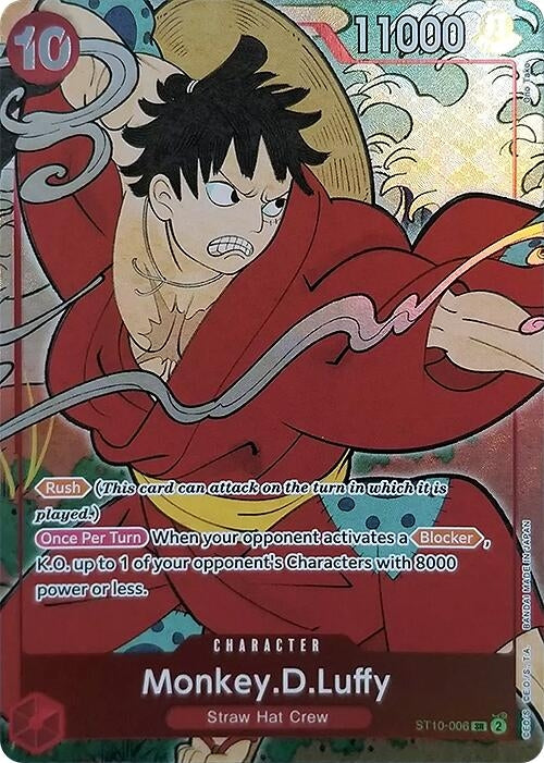 Image for Monkey.D.Luffy (English Version 1st Anniversary Set) - One Piece Card Game