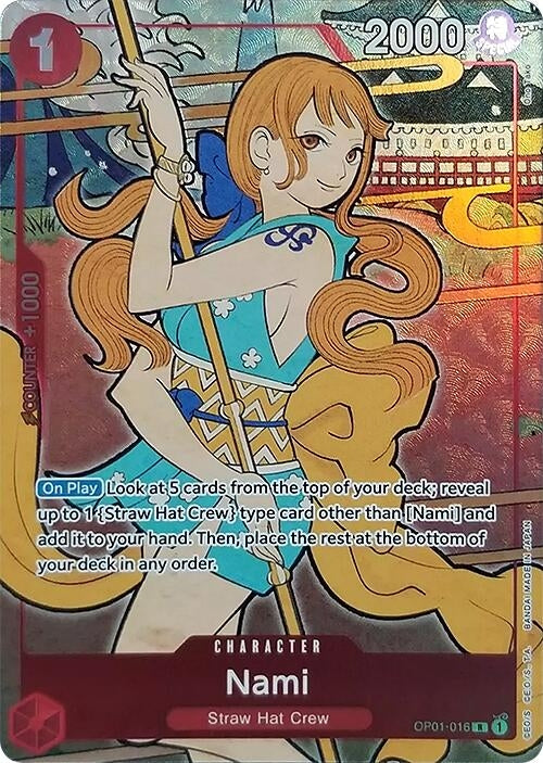 Image for Nami (English Version 1st Anniversary Set) - One Piece Card Game