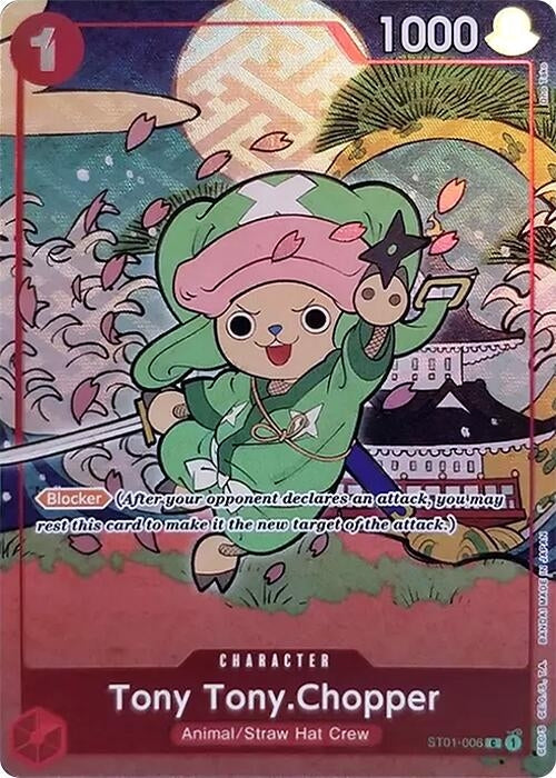 Image for Tony Tony.Chopper (English Version 1st Anniversary Set) - One Piece Card Game
