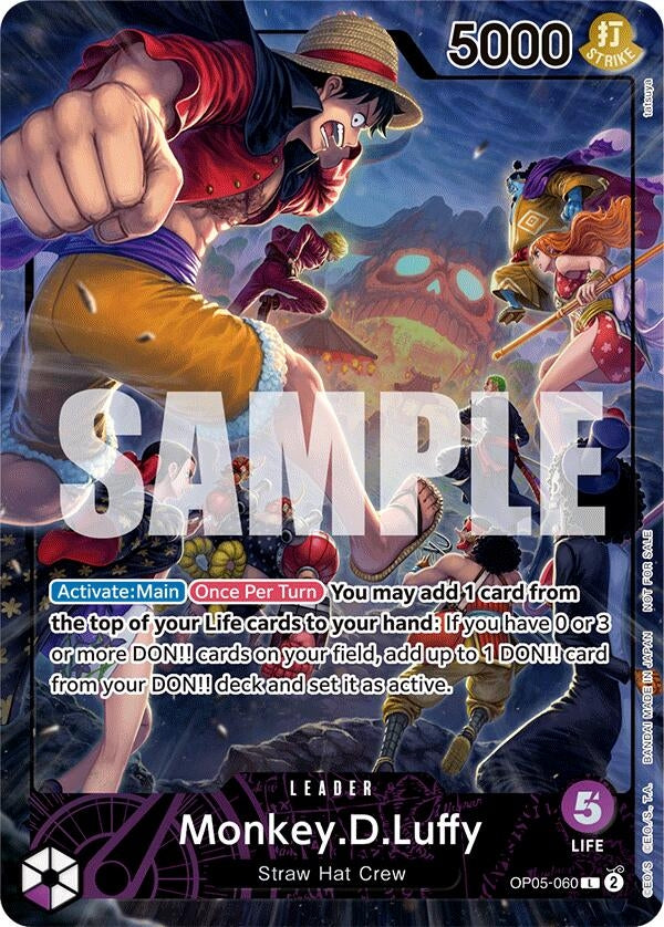 Image for Monkey.D.Luffy (PSA Magazine) - One Piece Card Game