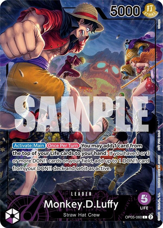 Image for Monkey.D.Luffy (PSA Magazine) - One Piece Card Game