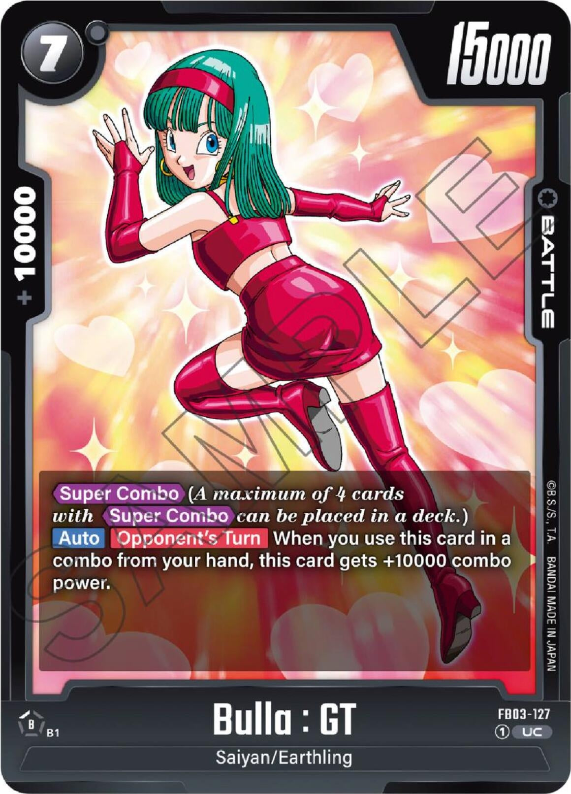 Image for Bulla : GT - Dragon Ball Super: Fusion World