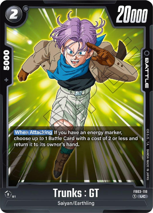 Image for Trunks : GT - FB03-118 - Dragon Ball Super: Fusion World