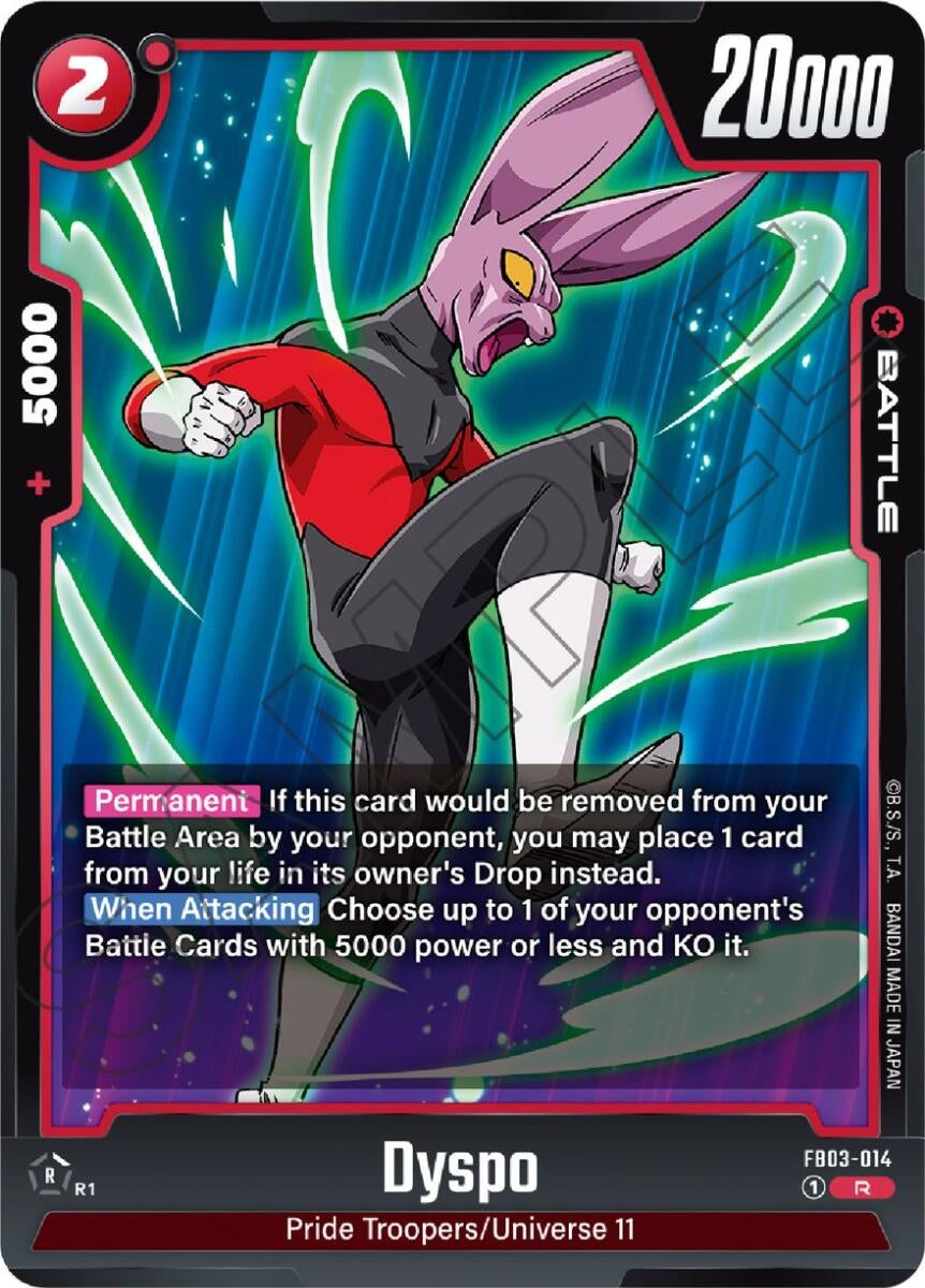 Image for Dyspo - FB03-014 - Dragon Ball Super: Fusion World
