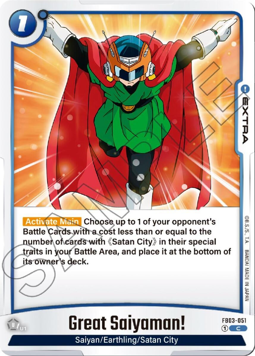 Image for Great Saiyaman! - Dragon Ball Super: Fusion World