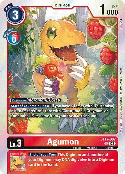 Image for Agumon - Digimon Card Game