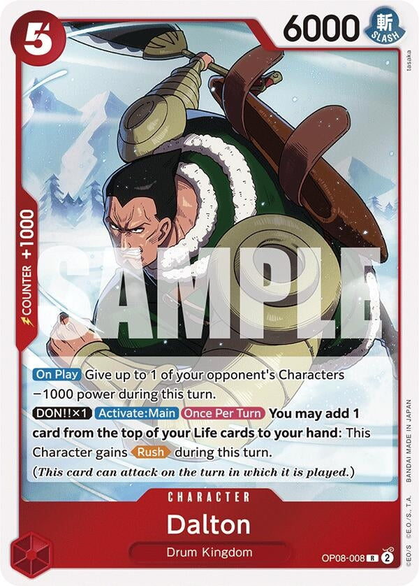 Image for Dalton - One Piece Card Game