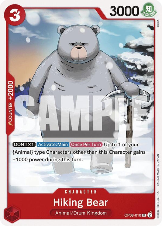 Image for Hiking Bear - One Piece Card Game