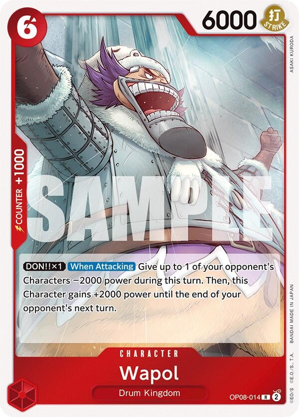Image for Wapol - One Piece Card Game