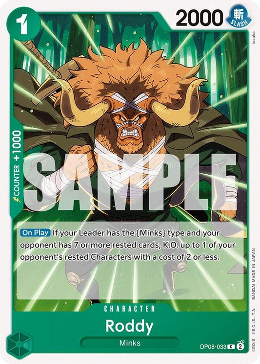Image for Roddy - One Piece Card Game