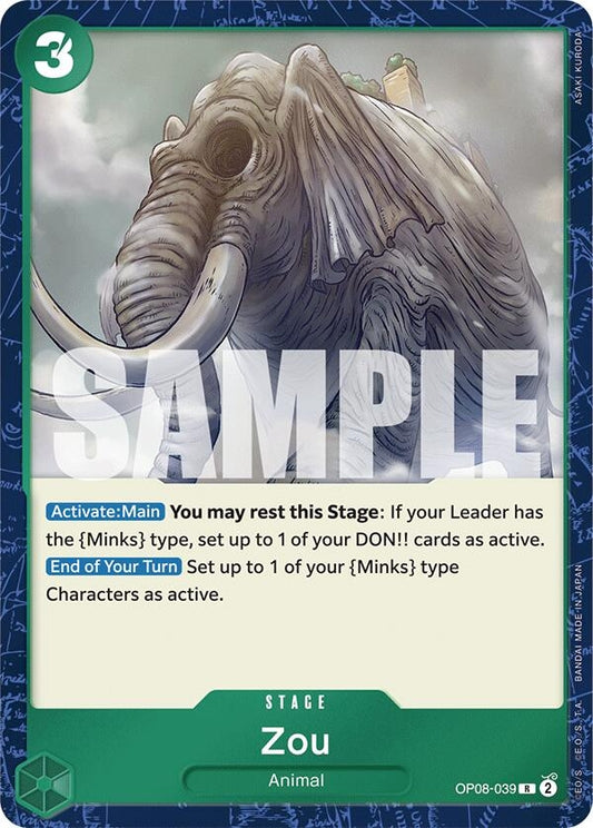 Image for Zou - One Piece Card Game