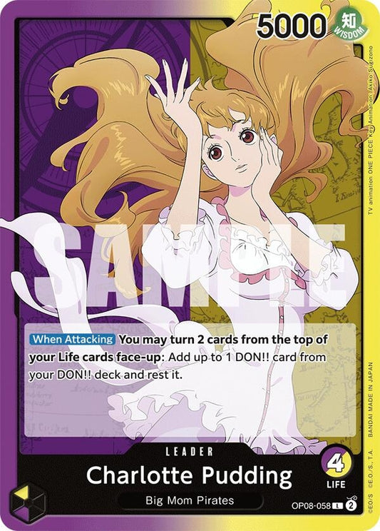 Image for Charlotte Pudding (058) - One Piece Card Game