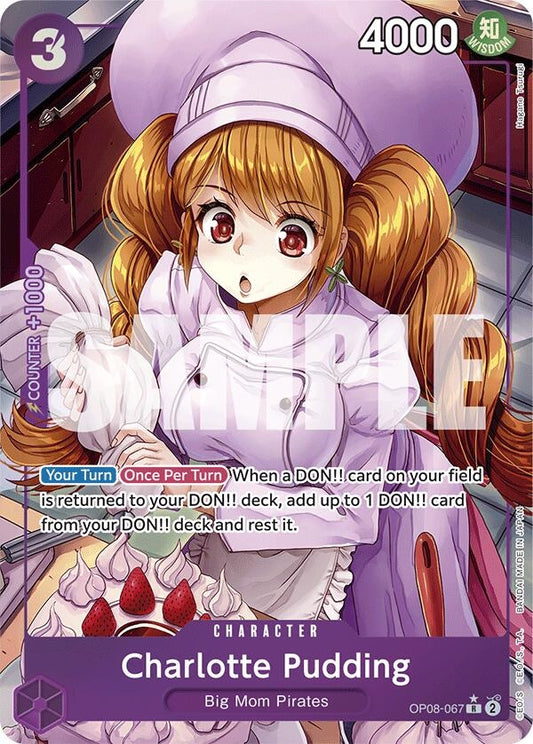 Image for Charlotte Pudding (067) (Parallel) - One Piece Card Game