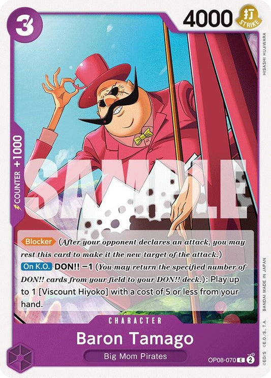 Image for Baron Tamago - One Piece Card Game