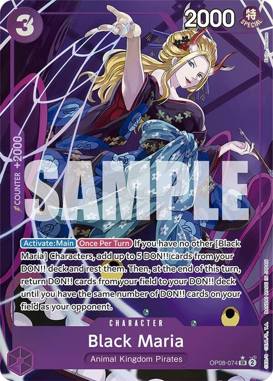 Image for Black Maria (Parallel) - One Piece Card Game