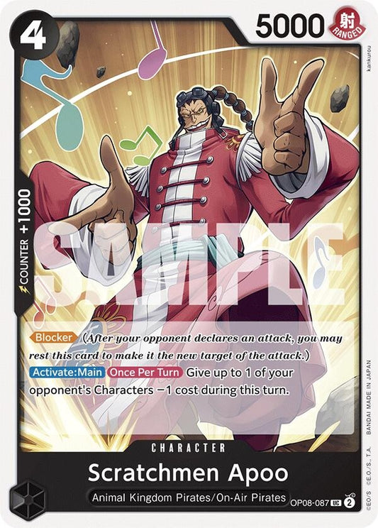 Image for Scratchmen Apoo - One Piece Card Game