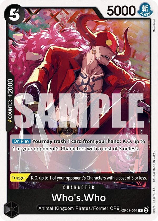 Image for Who's.Who - One Piece Card Game