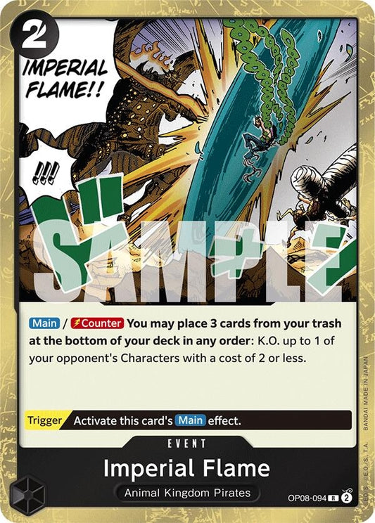 Image for Imperial Flame - One Piece Card Game