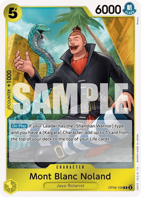 Image for Mont Blanc Noland - One Piece Card Game